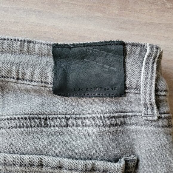 Lucky Brand Lolita Skinny Jeans Women 6/28 Gray Low Rise Ankle Stretch - Picture 4 of 8